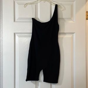 Naked Wardrobe One shoulder Romper